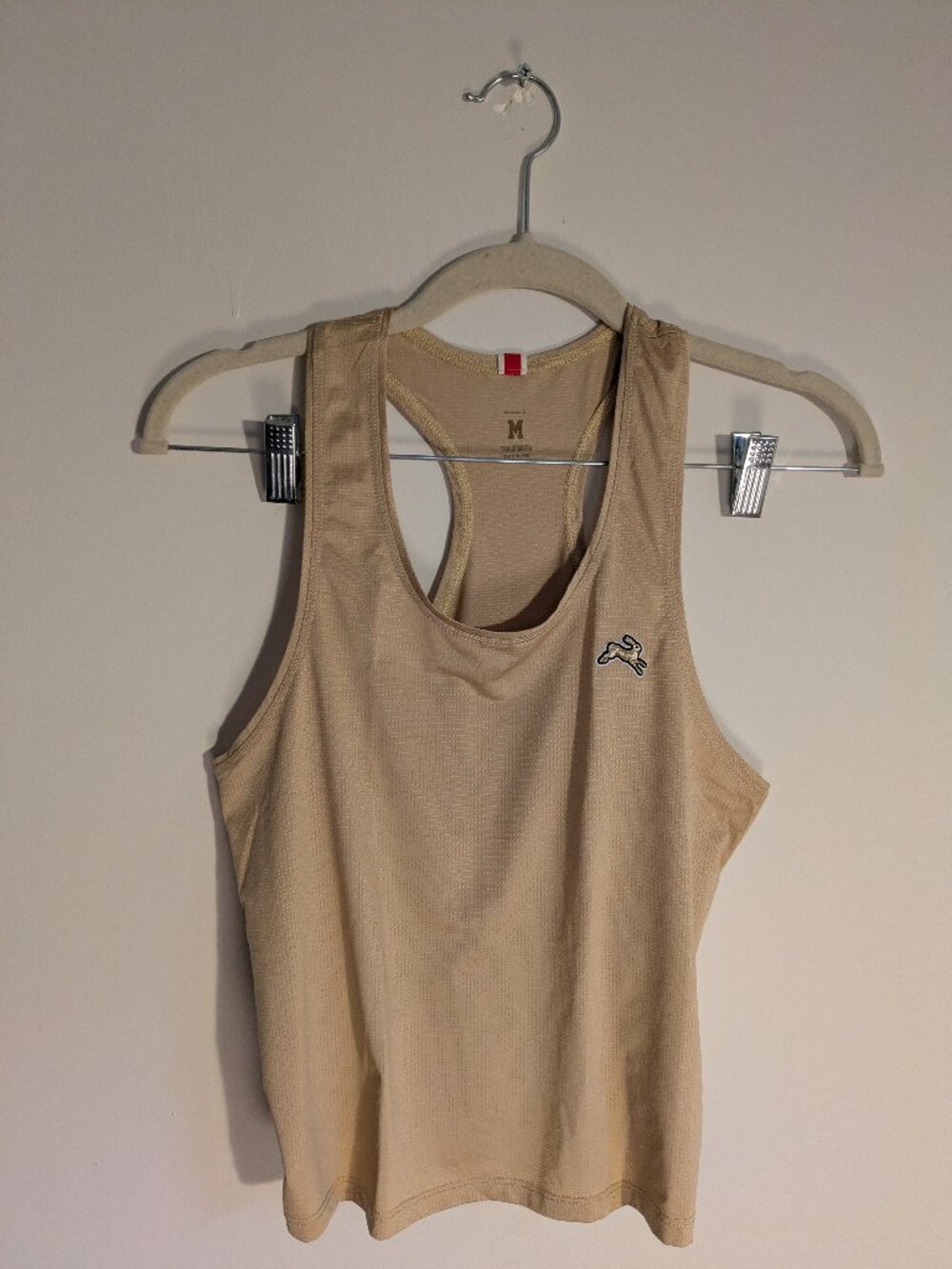 Tracksmith Twilight Crop Tank - Chestnut